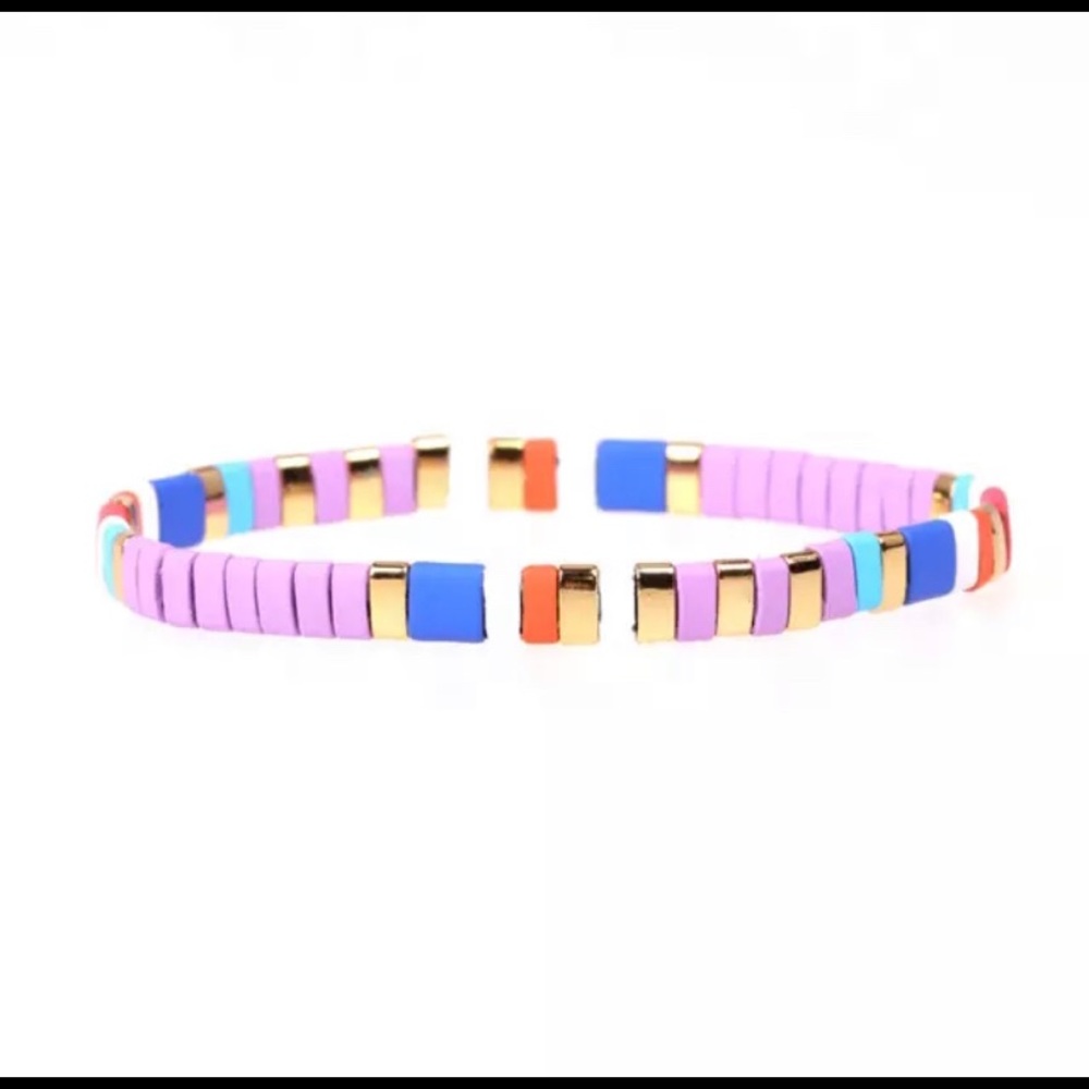 Bohemian Tila Bead Bracelet - Picture 3 of 6